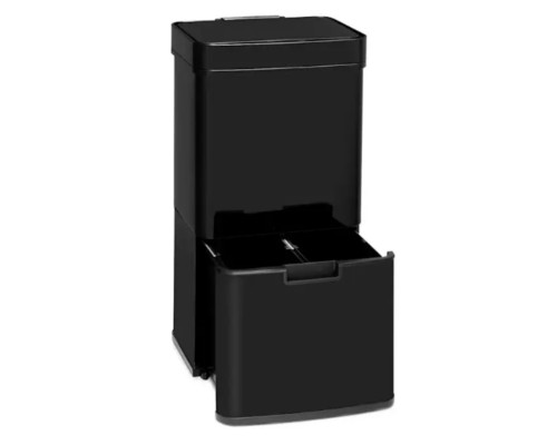 Сміттєвий бак KLARSTEIN Touchless з нержавіючої сталі 43 л Black (10035097)