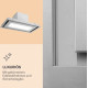 Острівна витяжка KLARSTEIN Remy Brilliant Edition 90см 609 м³/год (10035477)