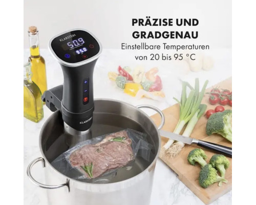 Су-від Klarstein Quickstick Smart Sous Vide Cooker WiFi 1200 Вт (10035556)
