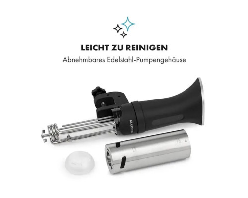 Су-від Klarstein Quickstick Smart Sous Vide Cooker WiFi 1200 Вт (10035556)