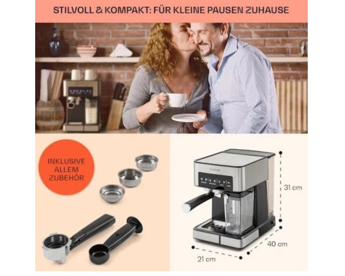 Кавоварка KLARSTEIN Arabica Comfort 1350 W 20 бар (10035655)