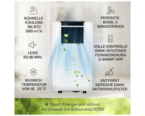 Кондиціонер мобільний Klarstein Max Breeze Smart 10035741