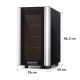 Винний холодильник Klarstein Reserva 8 Slim Uno 10035861