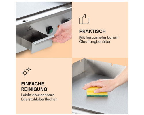Електричний гриль Klarstein Grillmeile 4400 (10039914)