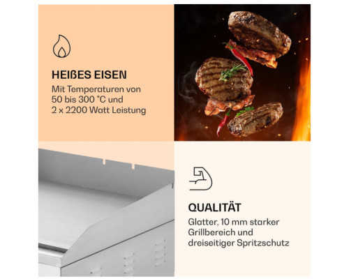 Електричний гриль Klarstein Grillmeile 4400 (10039914)
