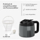 Кавомашина Klarstein Arabica EasyTouch Control 800 Вт чорний (10045344) Б/В