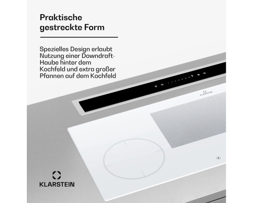 Індукційна плита KLARSTEIN Delicatessa 90 Slim Hybrid 7000 Вт 4 зони (10045613)