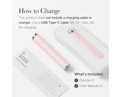 Міні-пристрій для домашнього догляду за шкірою Medicube AGE-R Booster Pro Mini