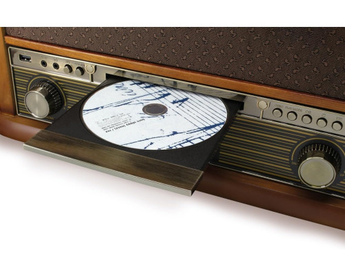 Програвач вінілових платівок Soundmaster NR560 стереосистема з FM-радіо