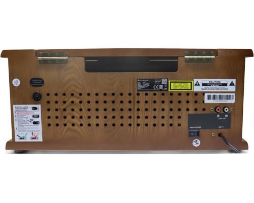 Програвач вінілових платівок Soundmaster NR560 стереосистема з FM-радіо