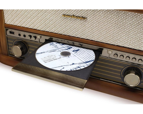 Програвач вінілу Soundmaster NR566BE Nostalgic Stereo