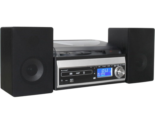 Вініловий програвач Soundmaster MCD1820SW DAB+ FM/USB/Micro SD/CD