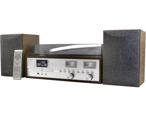 Вініловий програвач Soundmaster Elite line PL880  в ретро стилі