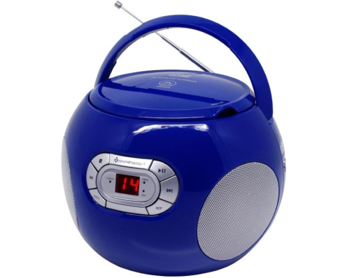CD бумбокс Soundmaster SCD2120BL з FM-радіо та функцією аудіокниги