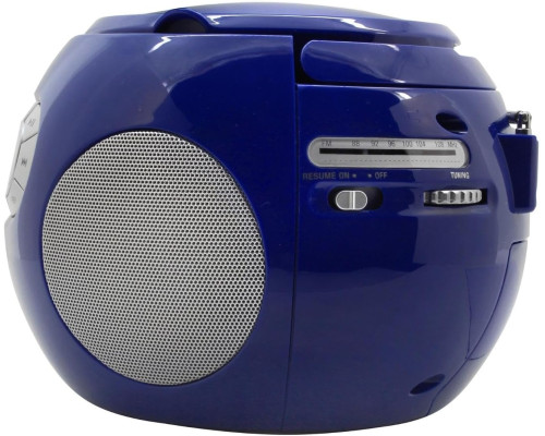 CD бумбокс Soundmaster SCD2120BL з FM-радіо та функцією аудіокниги