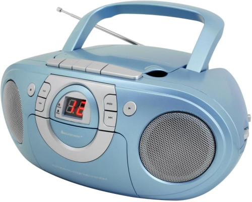 CD бумбокс Soundmaster SCD5100BL з FM-радіо, блакитний