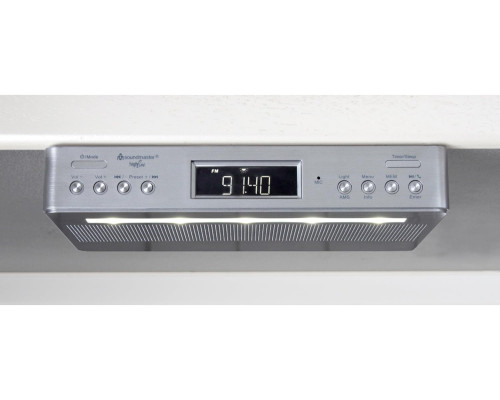 Кухонне підвісне радіо з Bluetooth Soundmaster UR2045SI DAB+ і FM RDS