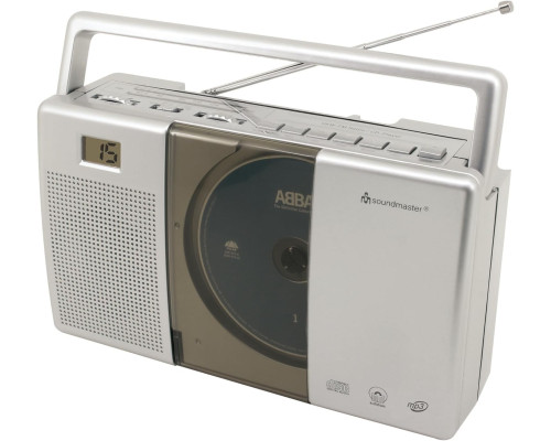 Портативне радіо Soundmaster RCD1185 з функцією програвача компакт-дисків та аудіокниг