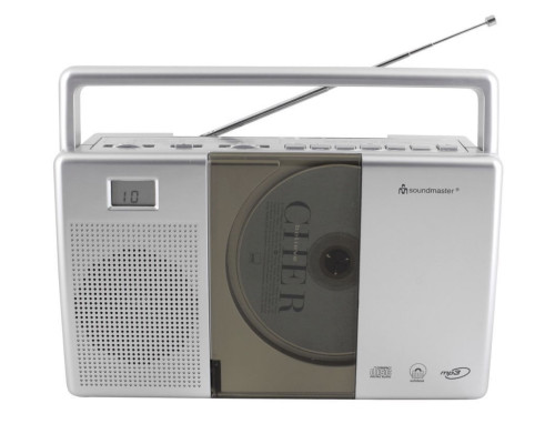 Портативне радіо Soundmaster RCD1185 з функцією програвача компакт-дисків та аудіокниг