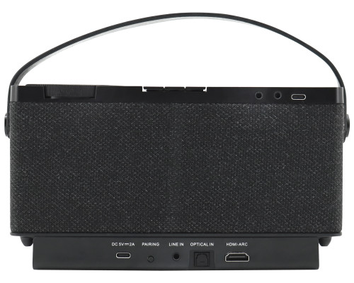 Бездротова колонка для телевізора з підсилювачем голосу Soundmaster TVL24SW Саундбар