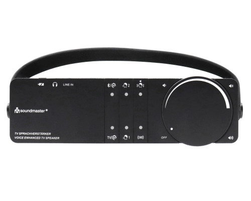 Бездротова колонка для телевізора з підсилювачем голосу Soundmaster TVL24SW Саундбар