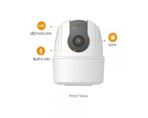 IP Поворотна камера Imou Ranger 2C IPC-TA22CP-G (3.6 мм), 2МП, Wi-Fi