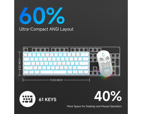 Механічна ігрова клавіатура TMKB Technology Mechanical KeyBoard