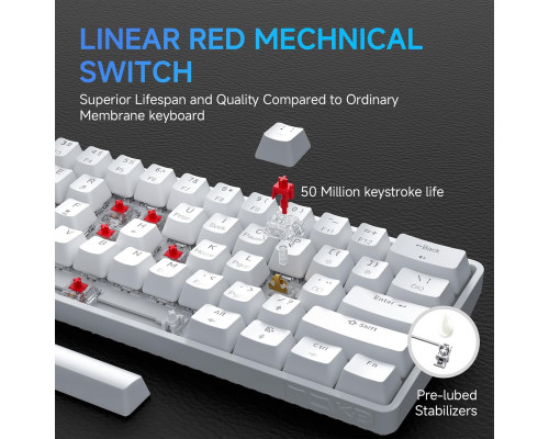 Механічна ігрова клавіатура TMKB Technology Mechanical KeyBoard