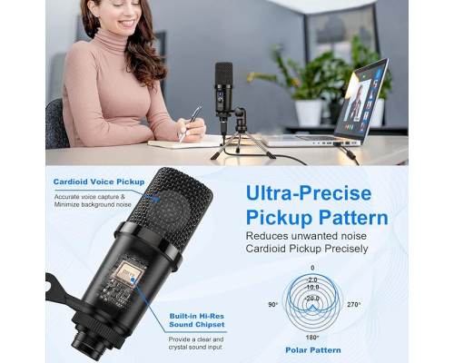 USB-мікрофон Link Dream DM19 зі штативом