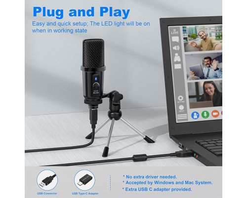 USB-мікрофон Link Dream DM19 зі штативом