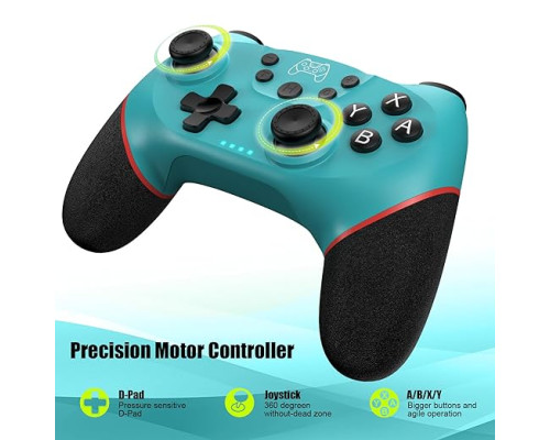 Бездротовий геймпад (джойстик)Diswoe для Switch/Switch Lite, Bluetooth-контролер