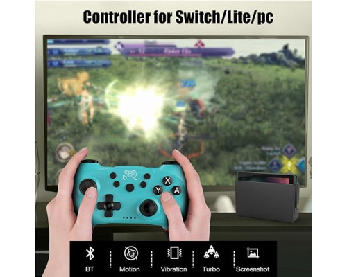 Бездротовий геймпад (джойстик)Diswoe для Switch/Switch Lite, Bluetooth-контролер