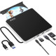 Зовнішній CD/DVD привід BUNUD USB 3.0 та Type-C