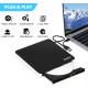 Зовнішній CD/DVD привід BUNUD USB 3.0 та Type-C