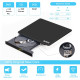 Зовнішній CD/DVD привід BUNUD USB 3.0 та Type-C