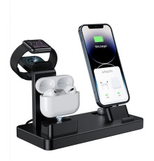 Бездротова зарядна станція YoFeW YFW-C003 3 в 1 USB-C для iPhone