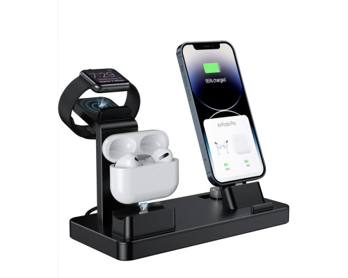 Бездротова зарядна станція YoFeW YFW-C003 3 в 1 USB-C для iPhone