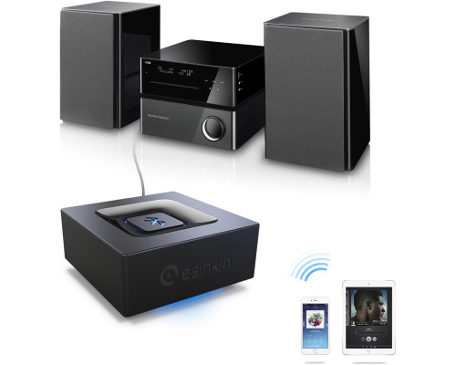 Аудіоадаптер esinkin Bluetooth працює зі смартфонами та планшетами