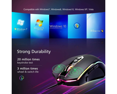 Дротова ігрова миша SKY-TOUCH T16