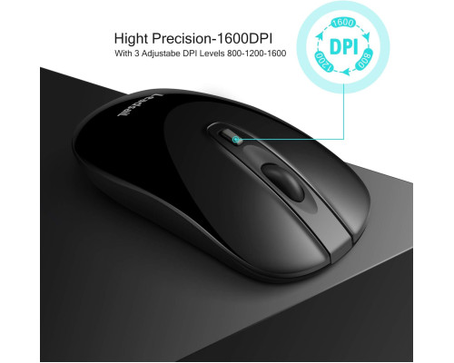 Бездротова комп'ютерна миша LeadsaiL USB 2.4G
