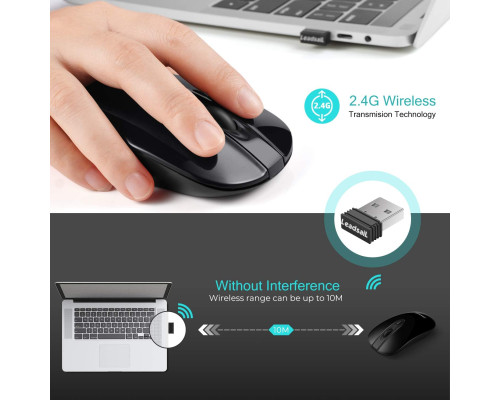 Бездротова комп'ютерна миша LeadsaiL USB 2.4G