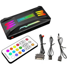 КОНТРОЛЛЕР COOLMOON PWM ARGB CONTROLLER