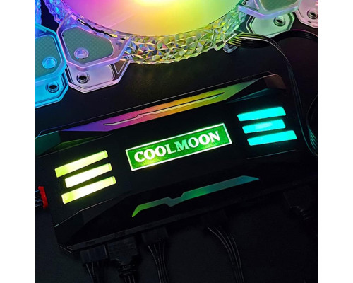 КОНТРОЛЛЕР COOLMOON PWM ARGB CONTROLLER