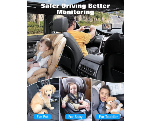 Дитяча автомобільна камера Zacro Baby Car Camera HD 1080P