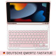 Чохол-клавіатура EasyAcc, сумісна із iPad 10,2 '' (9/8/7 покоління 2021/2020/2019)