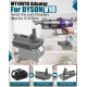 Адаптер батареї TEPULAS for Dyson V10 для Makita