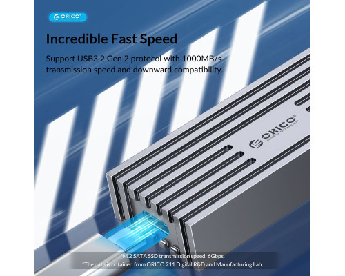 Зовнішня кишеня ORICO USB4.0 M.2 NVMe SSD
