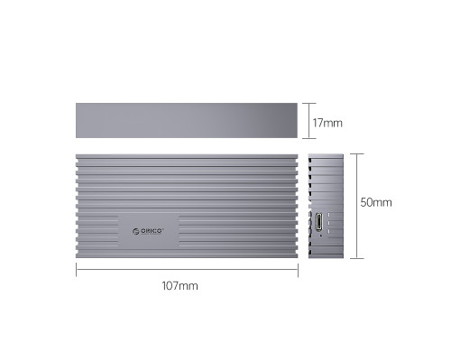 Зовнішня кишеня ORICO USB4.0 M.2 NVMe SSD