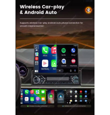 Автомобільний плеєр NAVIFLY Carplay Android Auto Універсальний MP5-плеєр