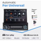 Автомобільний плеєр NAVIFLY Carplay Android Auto Універсальний MP5-плеєр